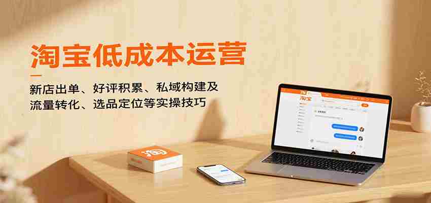 图片[1]-淘宝低成本运营，新店出单、好评积累、私域构建及流量转化、选品定位等（更新10月）