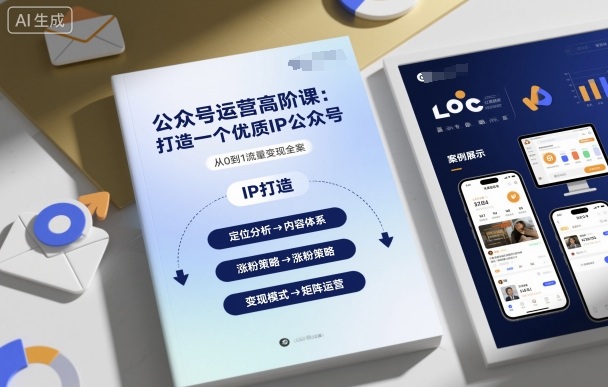 公众号运营高阶课，打造一个优质IP公众号 -1