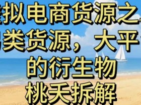 虚拟电商之二—另类的货源,大平台的衍生物