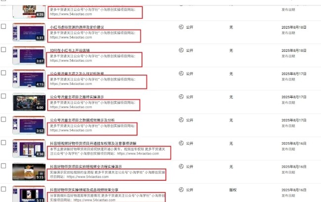 2025油管引流术，分享我是如何通过油管做引流的 -2