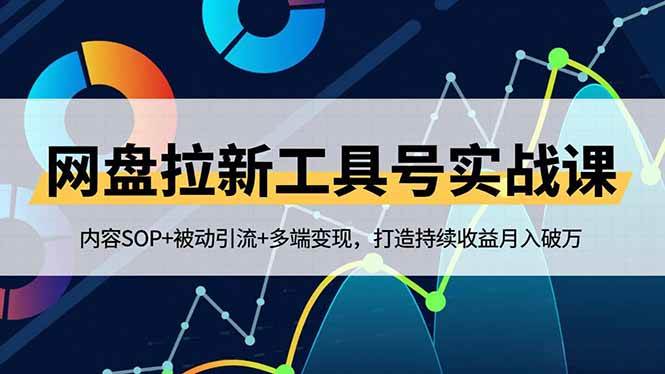 图片[1]-网盘拉新工具号实战课，内容SOP+被动引流+多端变现，打造持续收益月入破万-云上仙人资源网