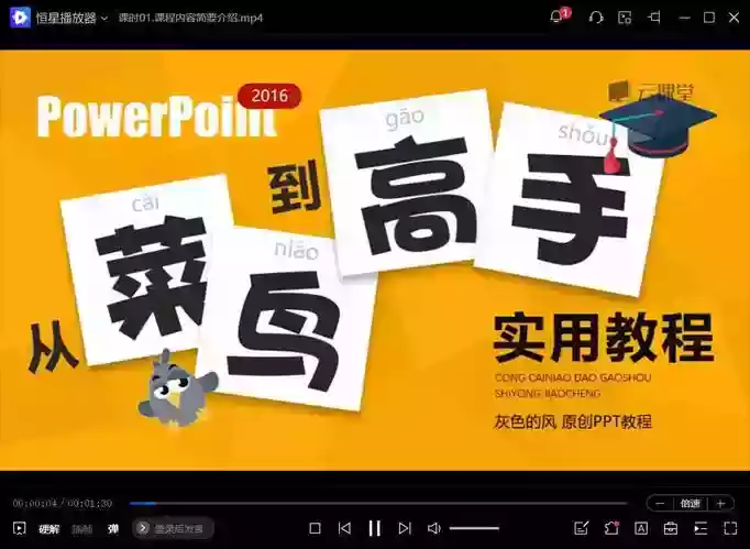编程办公PPT从菜鸟到高手实用教程