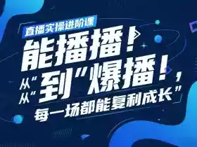 直播实操进阶课，直播经验复盘：从“能播”到“爆播”，每一场都能复利成长
