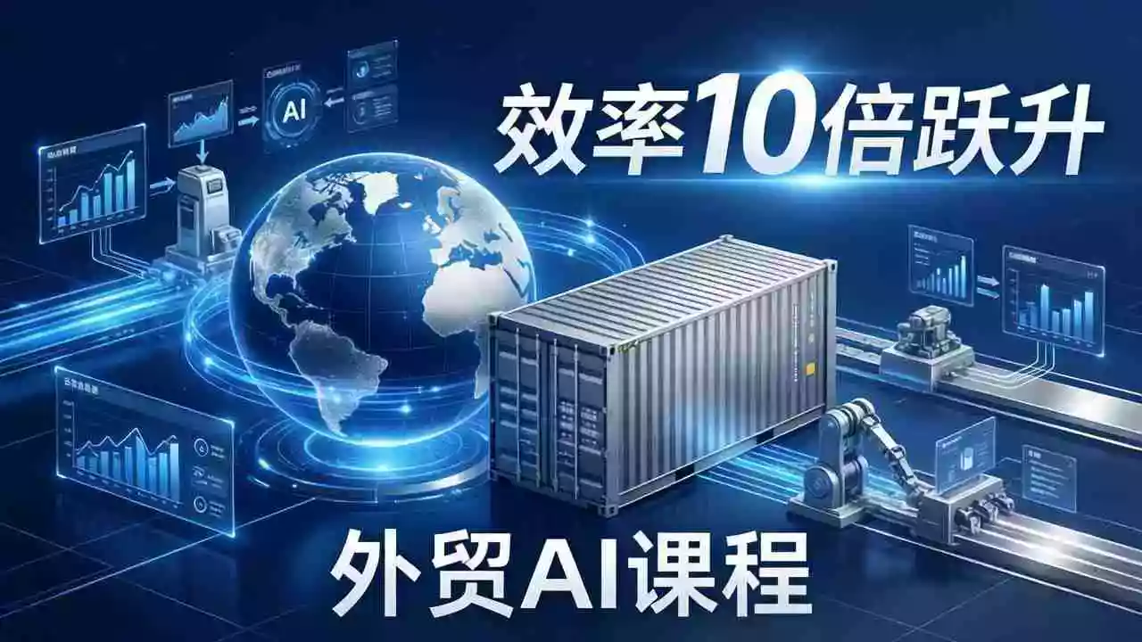 (17595期)外贸人AI破局课:从零部署n8n搭建数字员工,让AI自动执行复杂工作流,效率10倍跃升