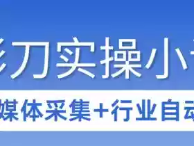 3天攻克影刀RPA:自媒体数据采集+行业自动化全流程