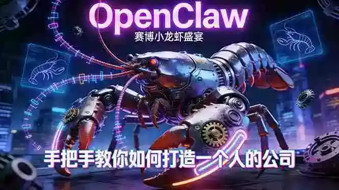 (17684期)OpenClaw,小龙虾-从产品到爆款的成长之路,手把手教你如何打造一个人的公司