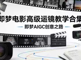 即梦电影高级运镜教学合集,即梦AIGC创意之路