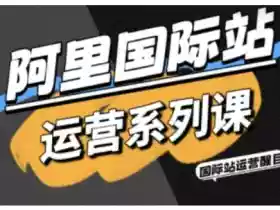 阿里国际站运营系列课,涵盖精准引流、直通车与全站推实战SOP,搭配AI效率工具包与高阶增长玩法(更新)