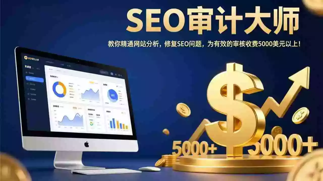 (17500期)SEO审计大师:教你精通网站分析,修复SEO问题,为有效的审核收费5000美元以上!