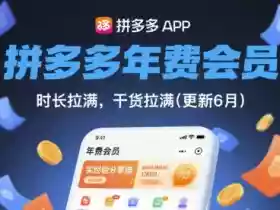拼多多年费会员,实经验分享操,时长拉满,干货拉满(更新26年3月)