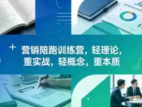 老A营销陪跑训练营,轻理论,重实战,轻概念,重本质(更新2026年4月)