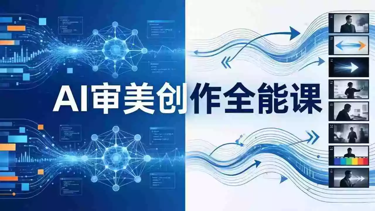 (17973期)AI审美创作全能课:MJ+Seedance+模型训练+影视分镜+编剧,一站式掌握AI艺术创作