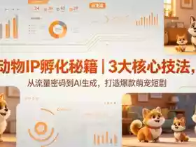 动物IP孵化秘籍｜3大核心技法，从流量密码到AI生成，打造爆款萌宠短剧