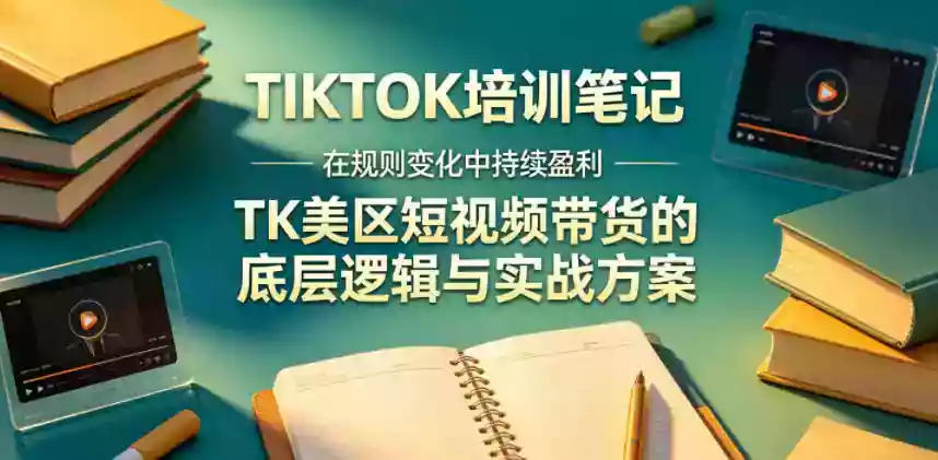 视界跨境TIKTOK4月17培训笔记,在规则变化中持续盈利,TK美区短视频带货的底层逻辑与实战方案【文档】