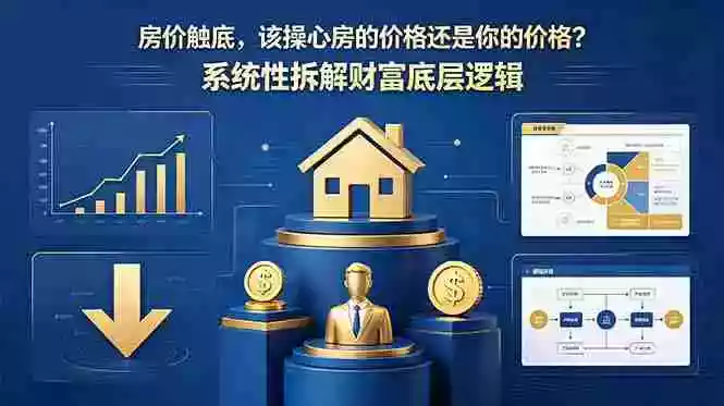 付费文章:房价触底,该操心房的价格还是你的价格?系统性拆解财富底层逻辑