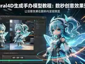 Neural4D生成手办模型教程，让创意效果在数秒内呈现预览