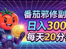 番茄小说撸金,日入300+,每天20分钟!五一必看,独家项目,副业小白友好,超级简单【揭秘】