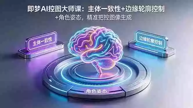 即梦AI控图大师课：主体一致性+边缘轮廓控制+角色姿态，精准把控图像生成
