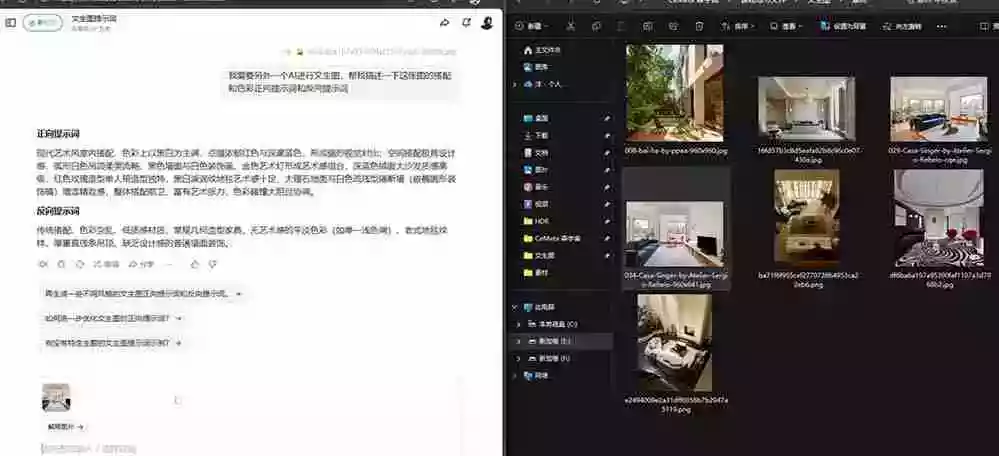 AI效果图类全面教学:文生图+图生图+FLUX,快速生成家具摄影棚级产品图