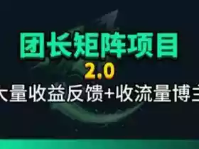 【团长合作2.0】视频矩阵项目_招发手矩阵+剪辑师，共赢项目【揭秘】