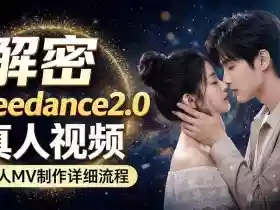 Seedance 2.0解密教程:零基础制作真人MV全流程