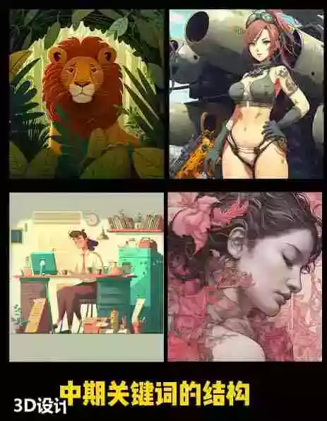 Midjourney+PS+C4D全能课,MJ参数+3D建模+产品KV海报全流程教学