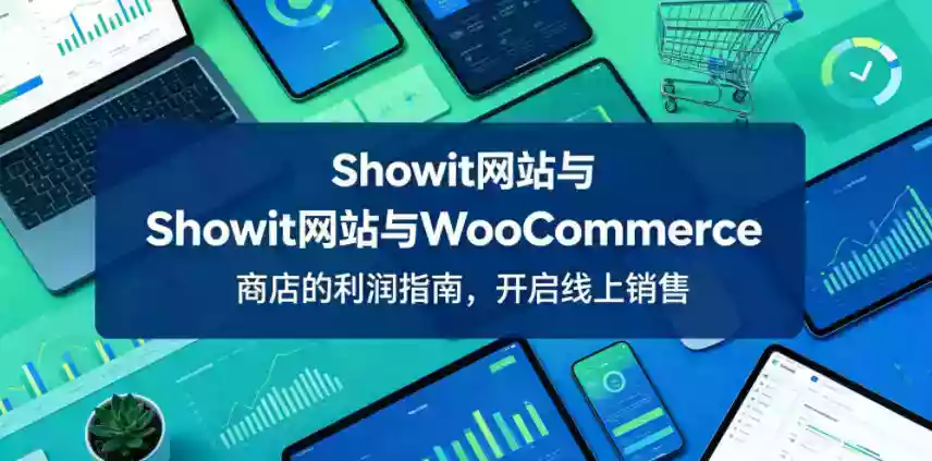 Showit网站与WooCommerce商店的利润指南，开启线上销售【原创双语字幕】