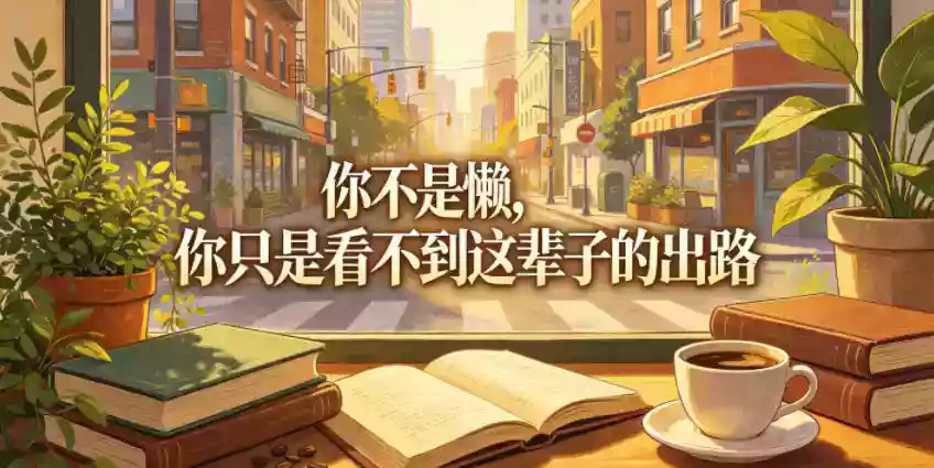 付费文章:你不是懒,你只是看不到这辈子的出路