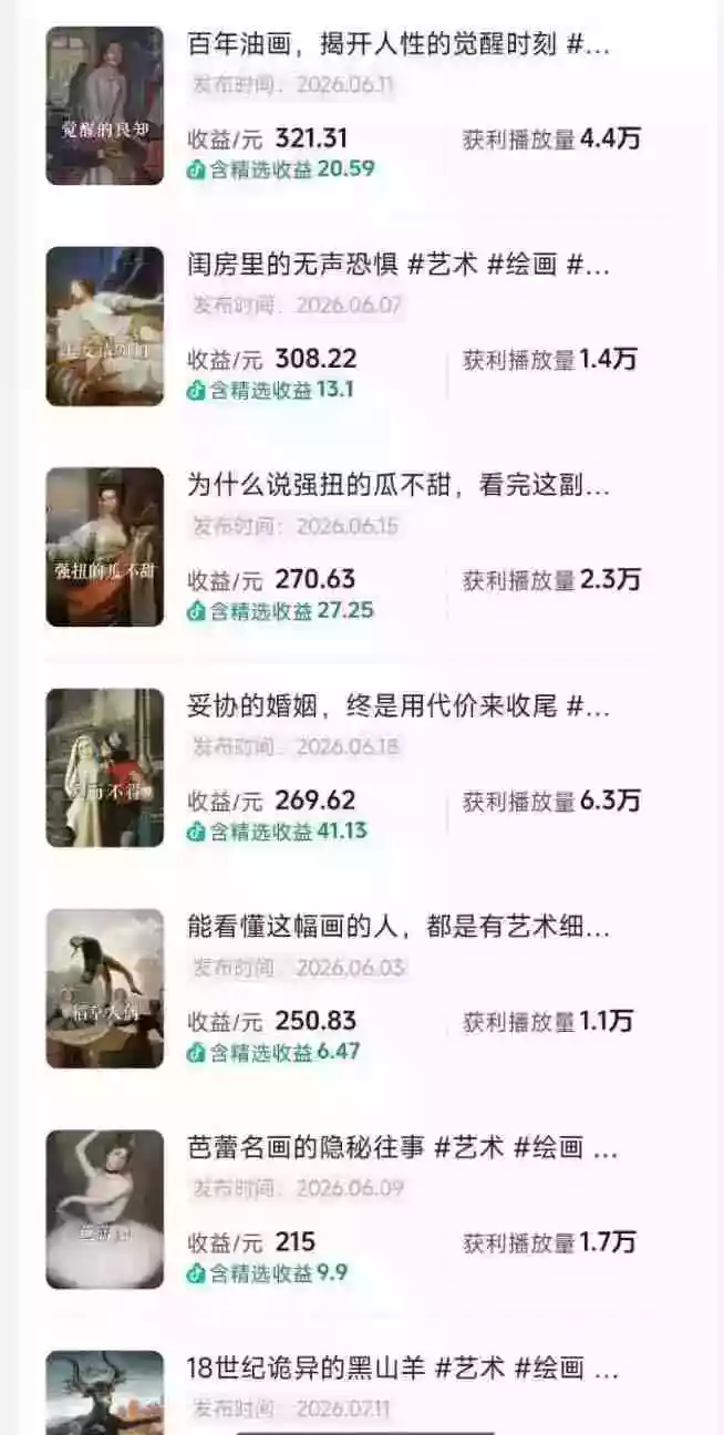 油画解说教学-398众筹来的技术:选题对标素材文案配音剪辑2天开精选7天通9项权益 油画解说教学-398众筹来的技术:选题对标素材文案配音剪辑2天开精选7天通9项权益