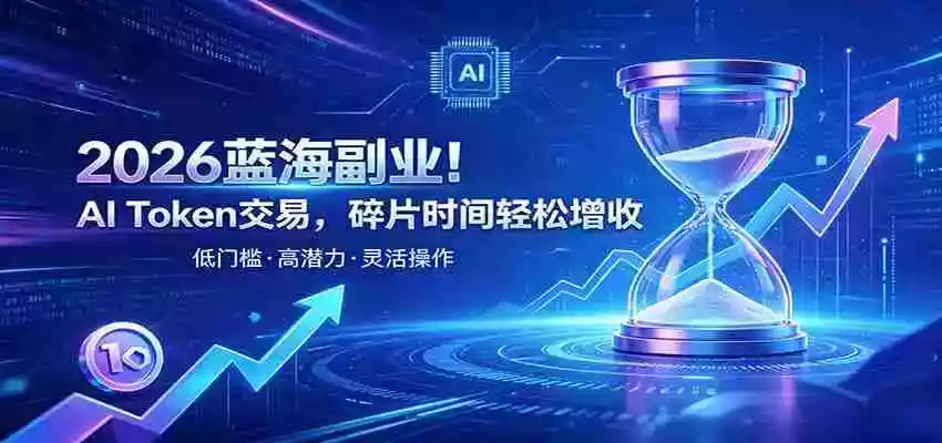 AI Token算力赛道!普通人可入局的数字副业,零门槛快速起步 AI Token算力赛道!普通人可入局的数字副业,零门槛快速起步