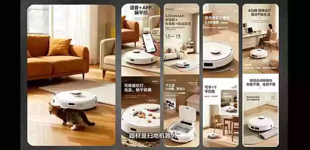 请美工太贵?自己设计太难?AI一键直出电商详情页+产品视频,零基础做出专业级效果 (更新) 请美工太贵?自己设计太难?AI一键直出电商详情页+产品视频,零基础做出专业级效果 (更新)