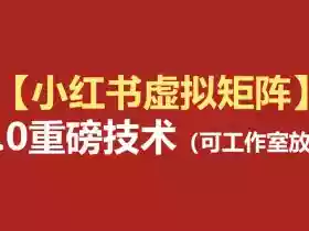 小红书虚拟矩阵5.0(无水印版本):AI原创虚拟品+4带1自动化AI发笔记+测款怼款双模式(可工作室放大)