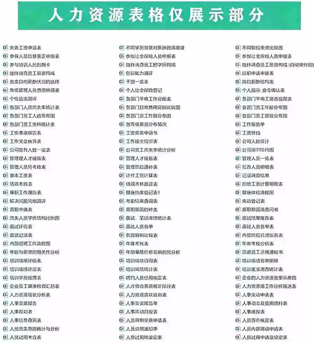 自费购买素材合集!超全Excel常用模版系列,分类清晰,共9000+套excel模型合集+个人简历素材 自费购买素材合集!超全Excel常用模版系列,分类清晰,共9000+套excel模型合集+个人简历素材