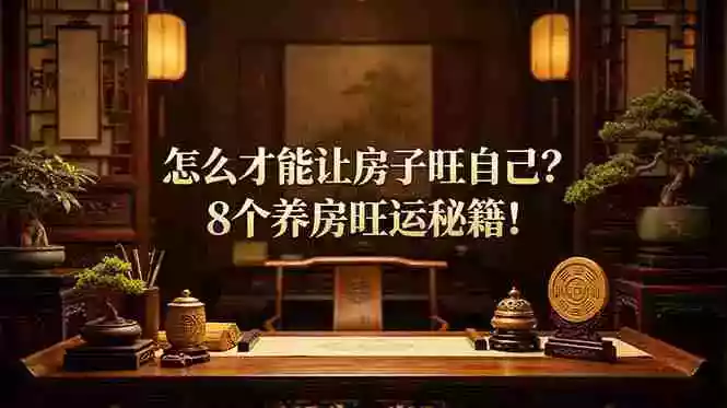 付费文章：怎么才能让房子旺自己？8个养房旺运秘籍！