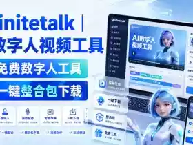 Infinitetalk丨ai数字人视频工具,免费数字人工具,一键整合包下载