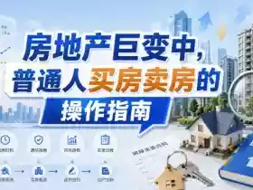 付费文章:房地产巨变中,普通人买房卖房的操作指南【上篇+下篇】