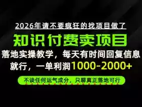 为什么做项目总是被割,为什么卖项目月入10w+,我们普通人应该怎么真正开始賺钱?【揭秘】