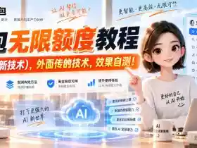 豆包无限额度教程(9月最新技术),外面传的技术,效果自测!